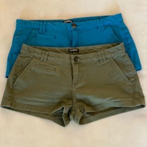 Express shorts size 4